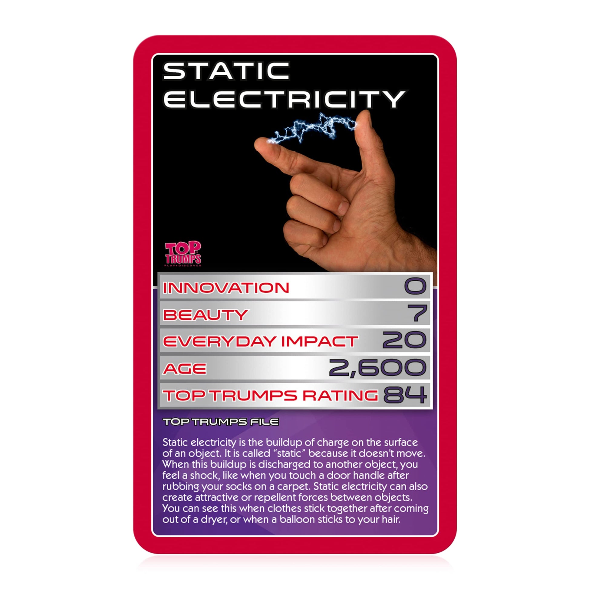 Top Trumps Card Game Electricity and Magnetism - Family Games for Kids and Adults - Learning Games - Kids Card Games for 2 Players and More - Kid War