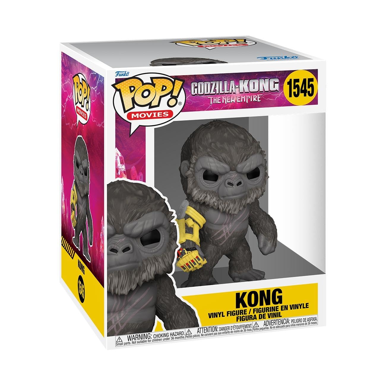 Funko POP! Super: Godzilla X King Kong: The New Empire - King Kong - Godzilla Vs Kong - Collectable Vinyl Figure - Gift Idea - Official Merchandise -
