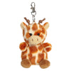Aurora Palm Pals 4" Safara Giraffe Adorable Clip-On