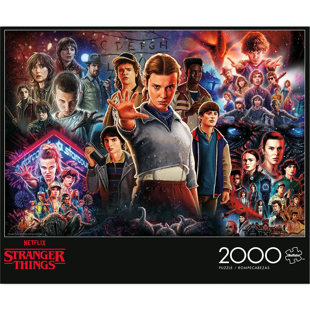 Buffalo Games - Stranger Things Season - 2000 Piece Puzzle for Adults