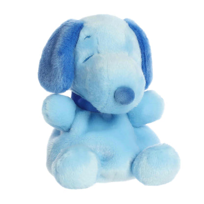 Aurora Peanuts 5" Blue Snoopy Color Collection Palm Pals Plush