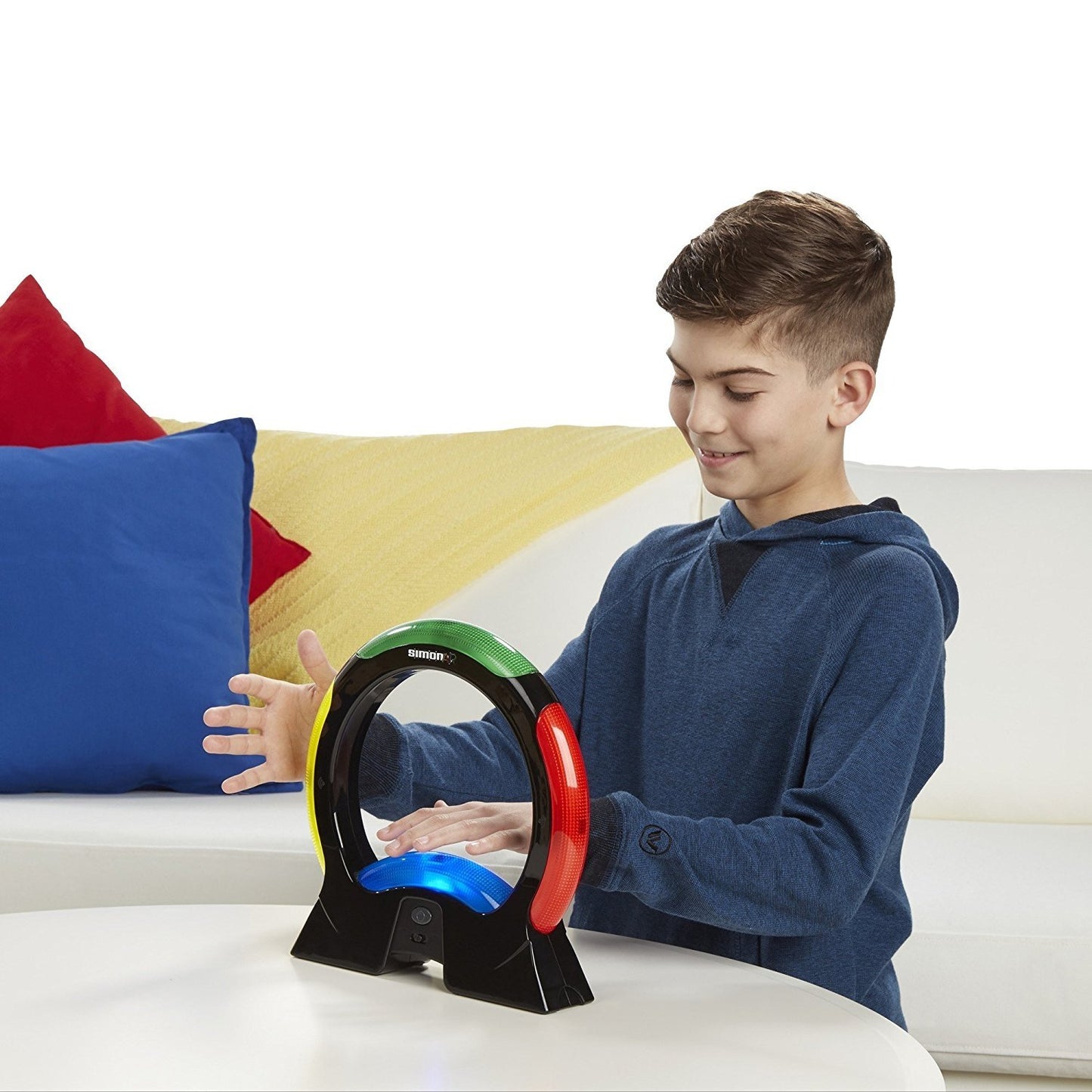 Hasbro Simon Air Game - Touchless Technology - Master the Moves to Win - Solo and 2 Player Mode - A Modern Twist on the Classic Game,96 months to 1188