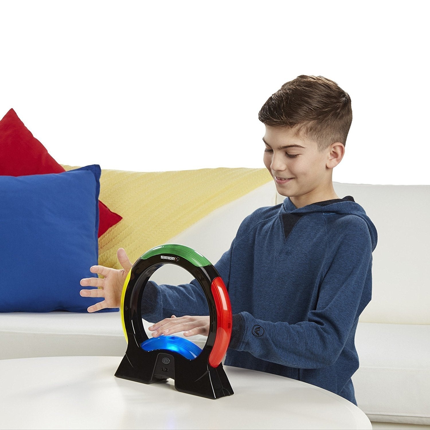 Hasbro Simon Air Game - Touchless Technology - Master the Moves to Win - Solo and 2 Player Mode - A Modern Twist on the Classic Game,96 months to 1188