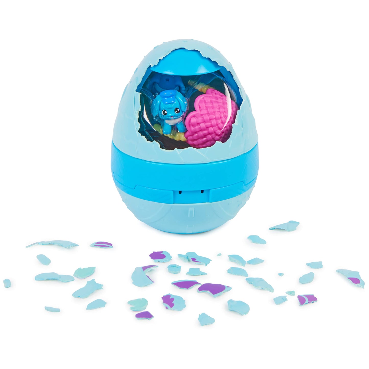 Hatchimals - Pack of 4 Surprise Family 3 Children + 1 Baby Season 2 Surprise Figurines to Collect Family Theme - Children's Toy 5 Years and Above