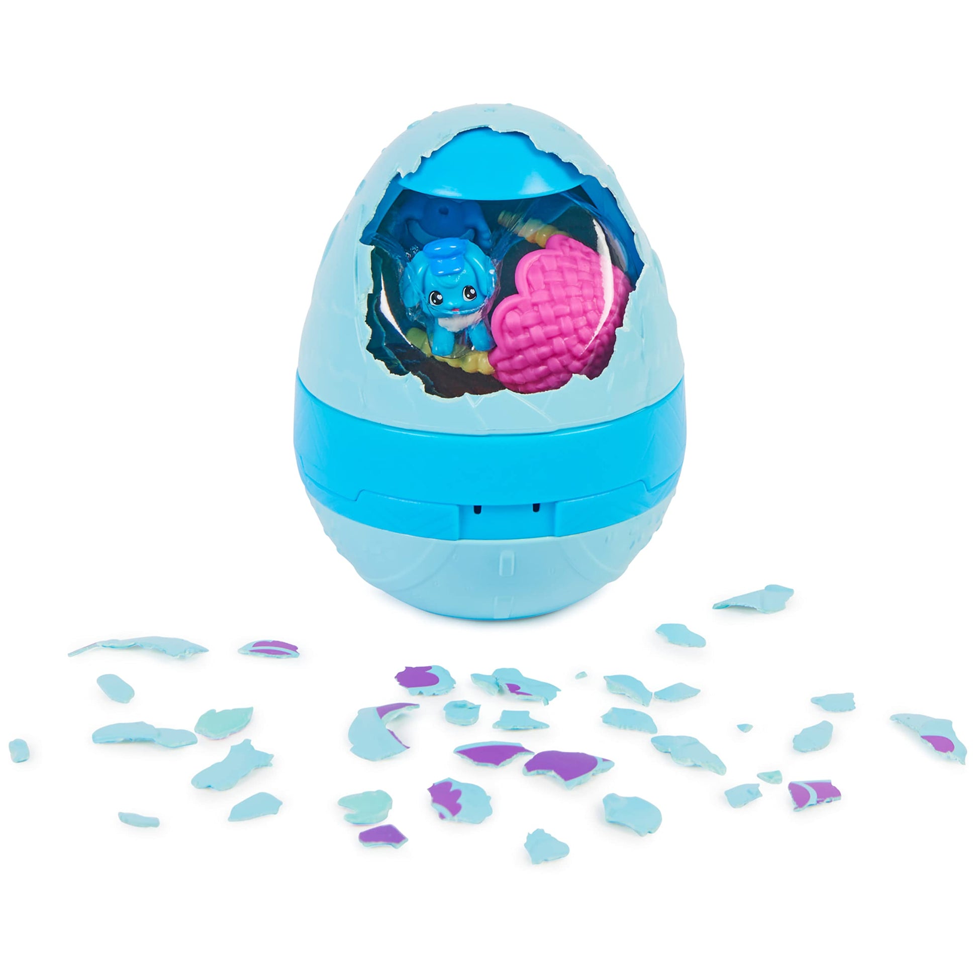 Hatchimals - Pack of 4 Surprise Family 3 Children + 1 Baby Season 2 Surprise Figurines to Collect Family Theme - Children's Toy 5 Years and Above