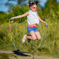 Kids Jump Rope,20 Pack Rainbow Jump Rope Set,7.2 Ft Adjustable Skipping Rope,Durable Jump Ropes with Plastic Handles,Vibrant Jumping Ropes for Outdoor