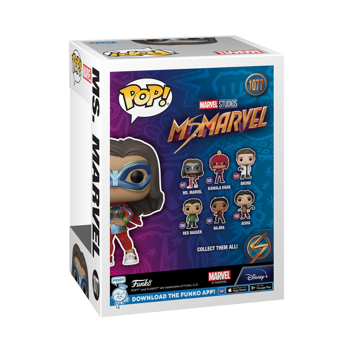 Funko Pop! Marvel: Ms. Marvel - Ms. Marvel