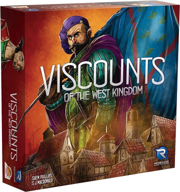 Renegade Game Studios Viscounts of the West Kingdom Strategy Board Game, 1-4 Players, Ages 12+, 60-90 min, Medieval Trilogy