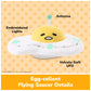 GUND Sanrio Gudetama The Lazy Egg UFO 5-Inch Space Alien Stuffed Toy