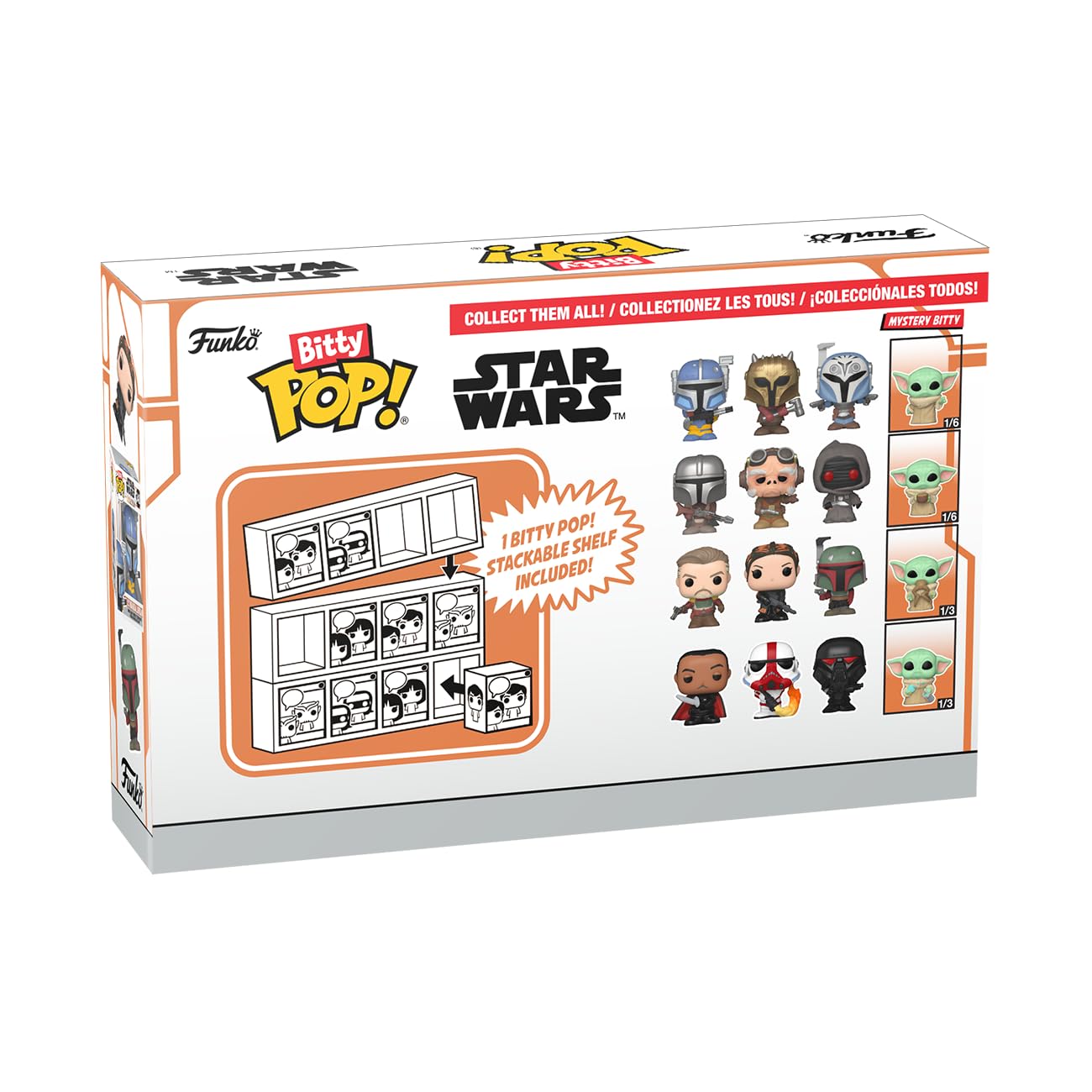 Funko Bitty POP! 4 Pack: Star Wars - Heavy Infantry Mandalorian, Armorer