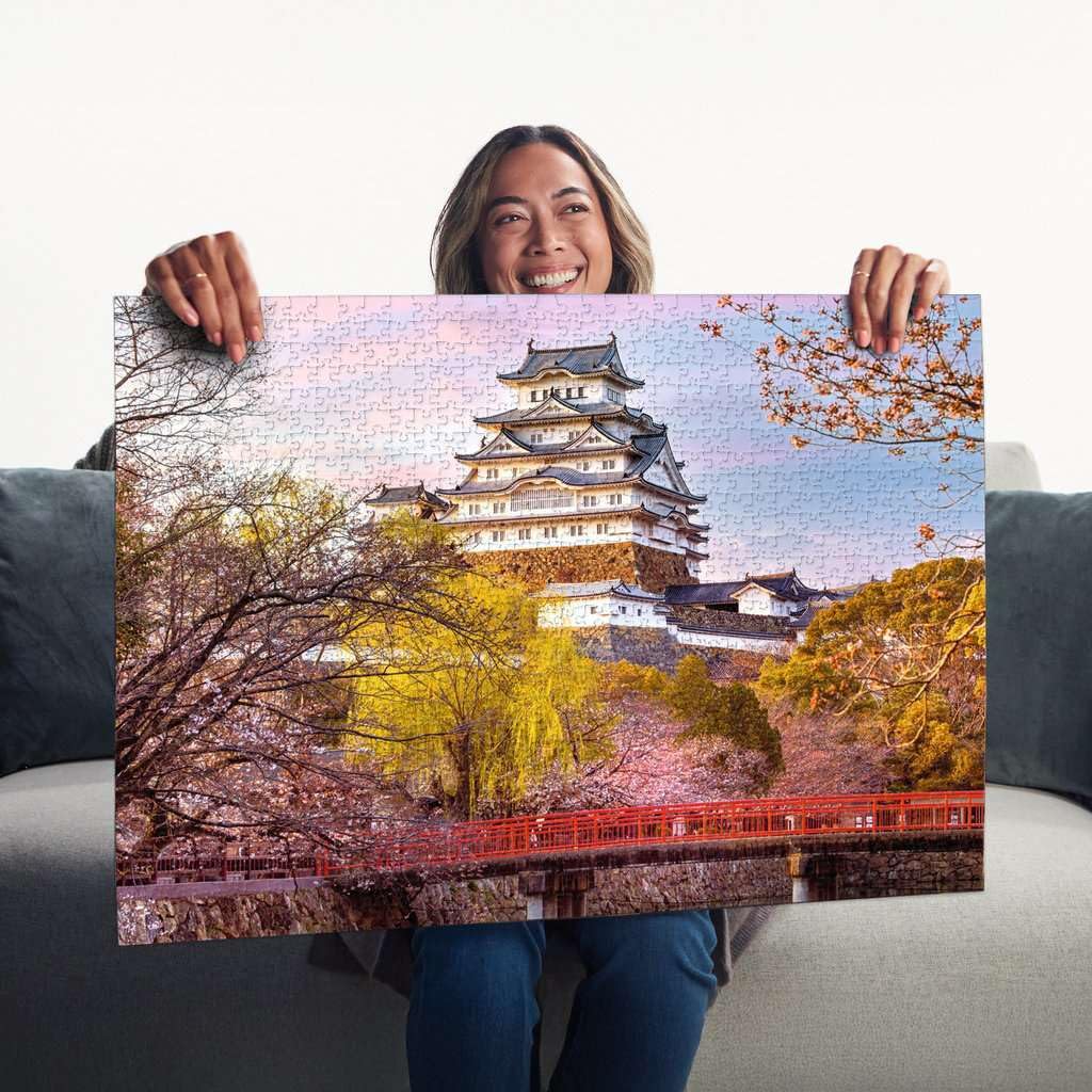 Puzzle 1000 Pieces Château de Himeji, Japan, Collection Highlight, des 14 ans, Château, 12001316, Ravensburger