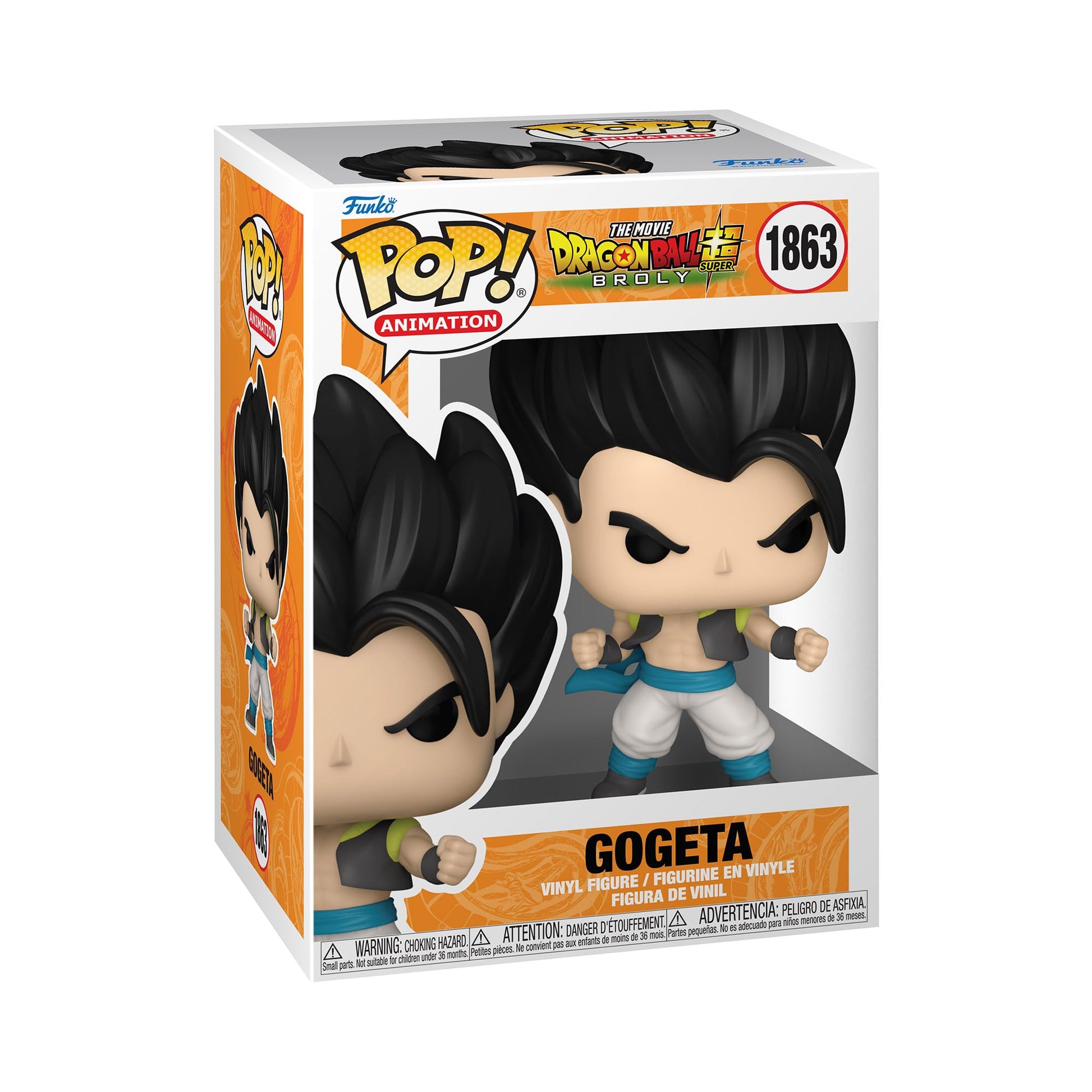 Funko POP Animation: Dragon Ball Super: Broly - Gogeta - 1/6 Odds for Rare Chase Variant - Dragon Ball Super Broly - Collectable Vinyl Figure - Gift