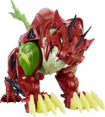 Masters of the Universe Action Figure Battle Cat with Power Attack Move and Saddle, Toy Character Collectible