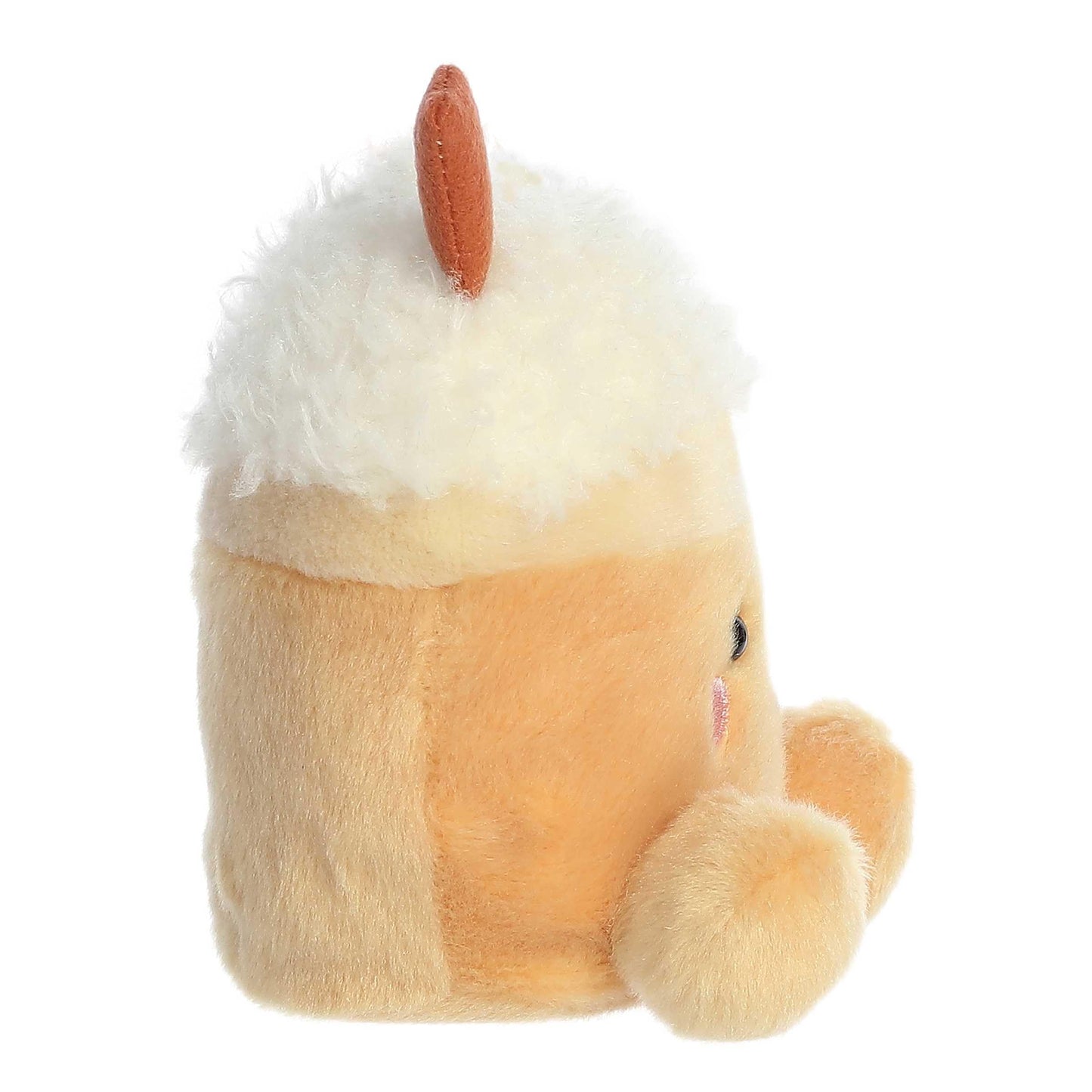 Aurora® Festive Palm Pals™ Speckle Pumpkin Spice Latte™ Stuffed Animal - Fun Collectible Plush for Kids and Adult Collectors - Perfect for Decorating