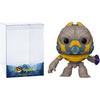 Grunt Conscript w/Plasma P i s t o l : P o p ! Games Vinyl Figurine Bundle with 1 Compatible 'ToysDiva' Graphic Protector (020-59335 - B)