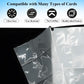 QULUXAO PU Leather Baseball Card Binder 4 Pocket,Holds 400 Cards Double Sided Black Card Binder,50 Removable Sleeves Baseball Cards Binder,3 Ring