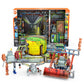 HEXBUG JUNKBOTS Small Factory Habitat Power Sub Station, Surprise Toy Playset, Build and LOL with Boys and Girls, Toys for Kids, 200+ Pieces of Action