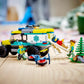 LEGO 40582 City 4x4 Off-Road Ambulance Rescue Limited Edition 2023 Set 6+ 162 Pieces with Cool Off-Road Vehicle and 3 Minfigures, Yellow Green and Red