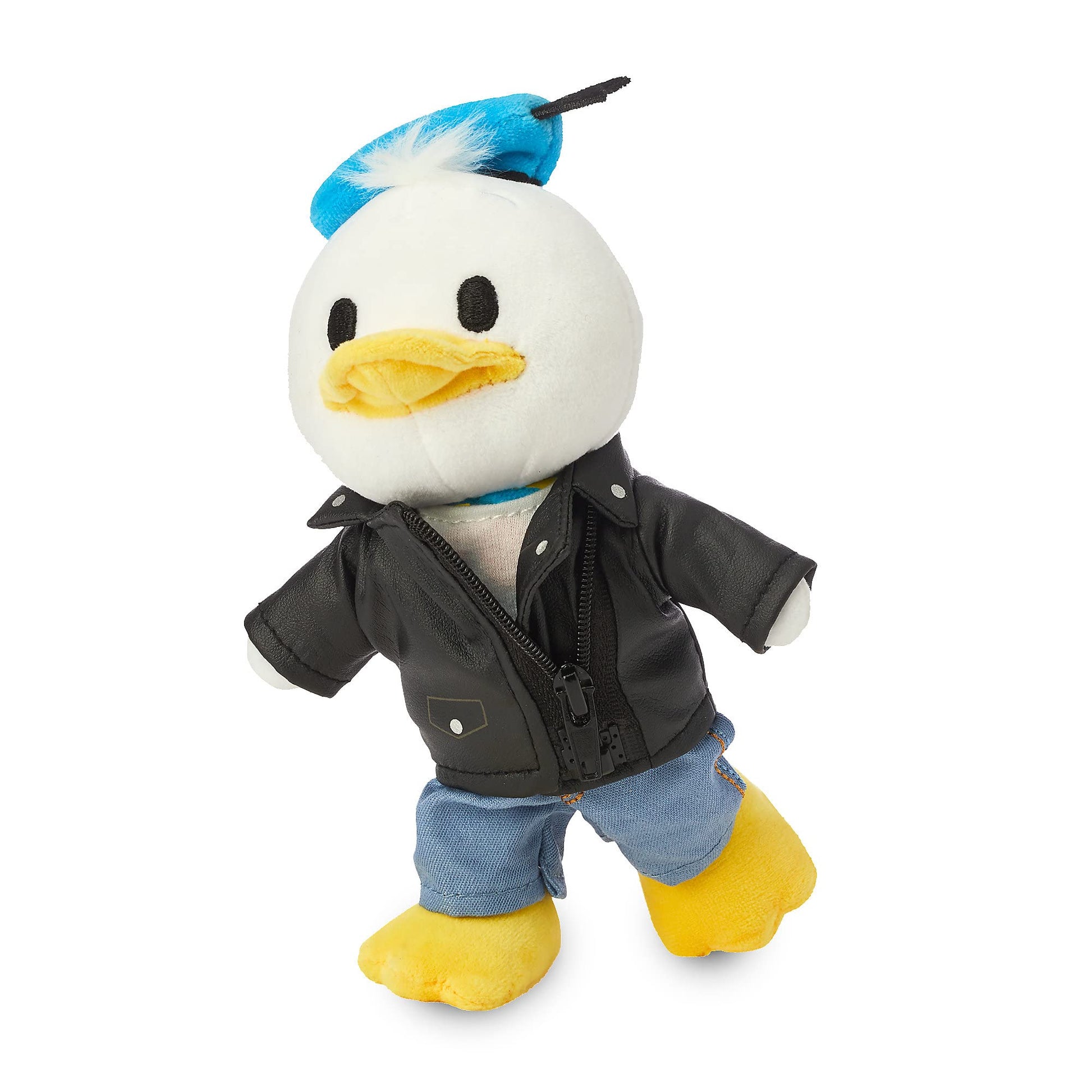 Disney Store Official Donald Duck nuiMOs Plushie - Soft Plush with Embroidered Features, Poseable Hands & Turning Head, Magnetic Hands for Holding, 6