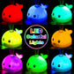 Baby Bath Toys 6-12-18 Months - Christmas Stocking Stuffers For Kids Ages 1-3 1 2 3 Year Boy Girl Gifts, Infant Baby Gifts Light Up Whale Bath Toy