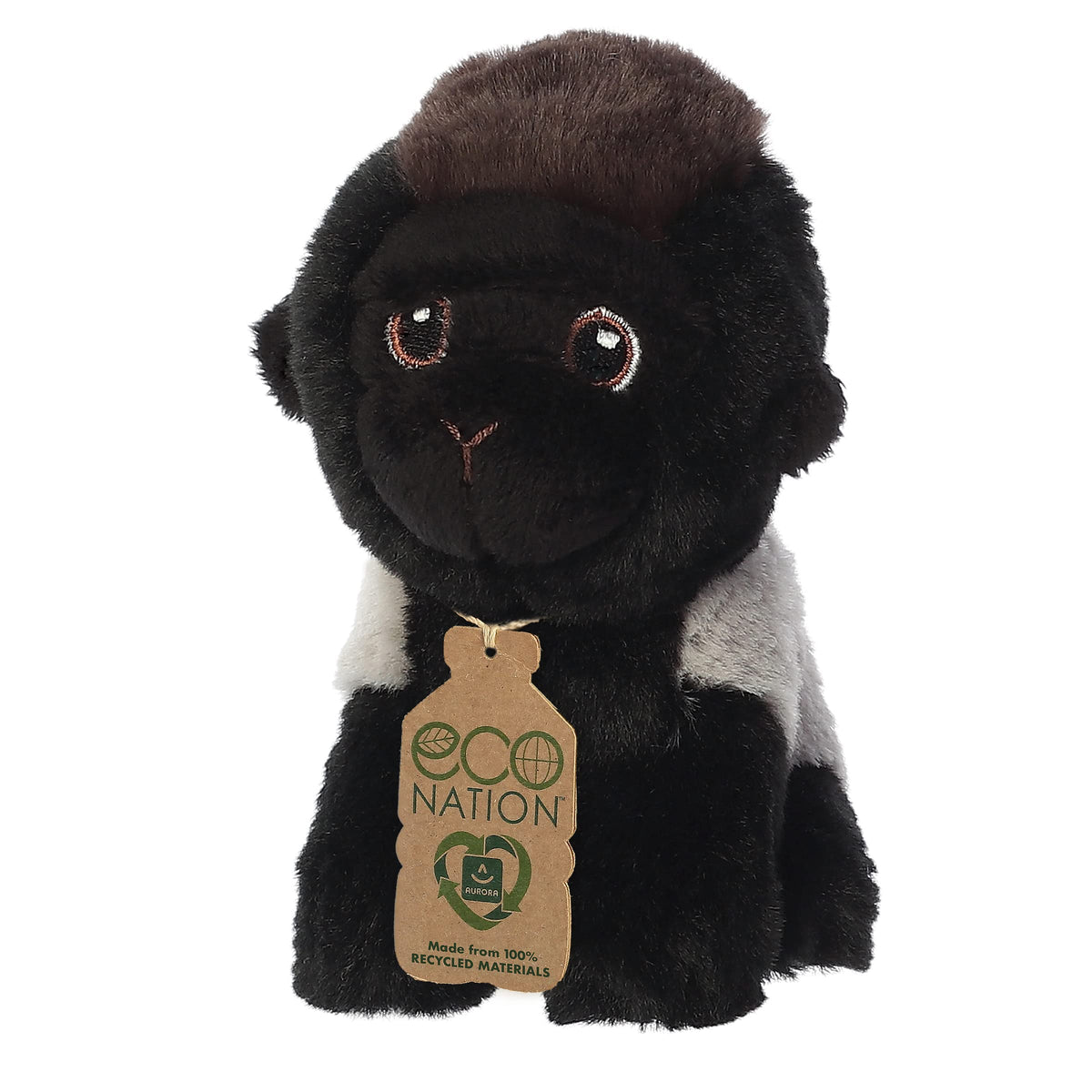 Aurora Eco Nation 5.5" Gorilla Responsibly Made Stuffed Animal