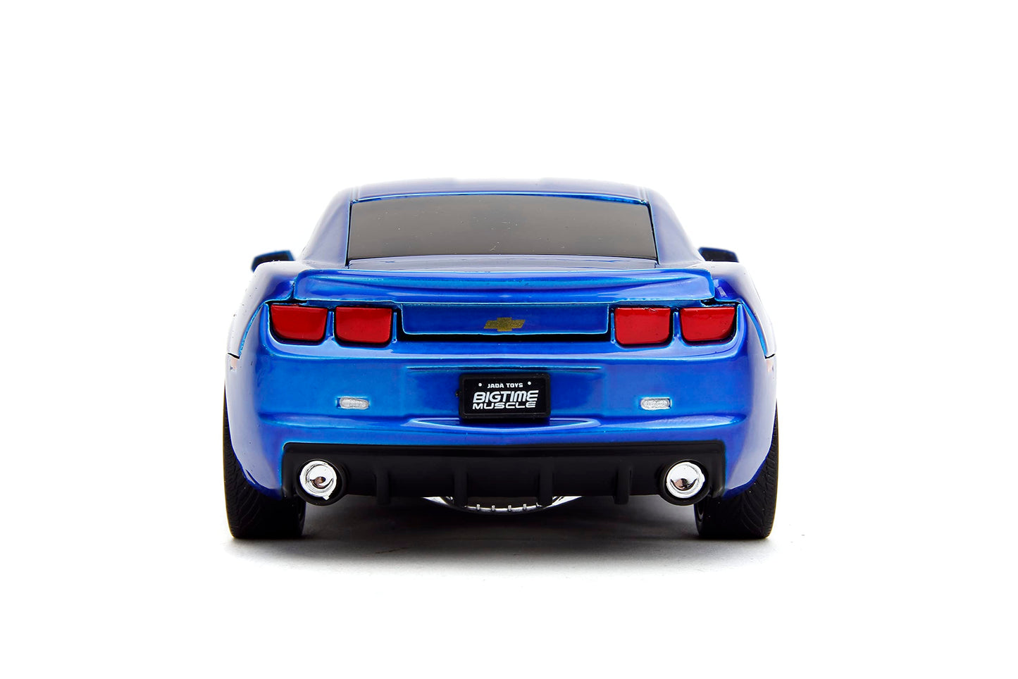 Jada Big Time Muscle 1:24 2010 Chevy Camaro Die-Cast Car, Toys for Kids and Adults(Candy Blue)