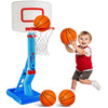 Play22 Toddler Basketball Hoop Indoor for Kids - Height Adjustable Baby Basketball Hoop Set, 4 Balls & Pump, Boys & Girls Toddler Outdoor Toys