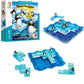 SmartGames Penguins on Ice - Sliding Logic Puzzle Game with 60 Challenges, STEM Brain Teaser for Kids Ages 6+, Travel-Friendly Single Player Puzzle