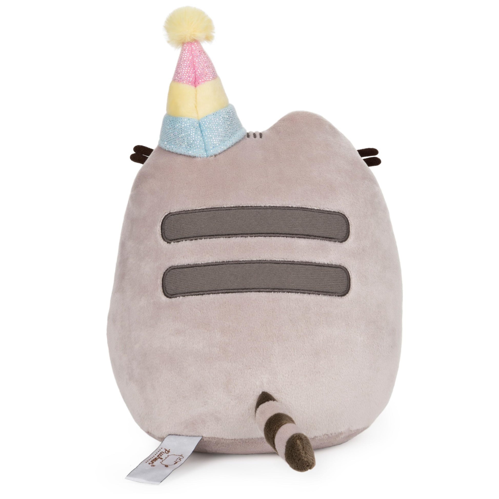GUND Pusheen Birthday Cake Snackable 9.5-Inch Plush Toy for Ages 8+
