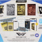 Exquisite Gaming Sonic Cards Metal Trading Digiplate Starter Pack with Green Hills Zone Digistand & Three Collectible Cards