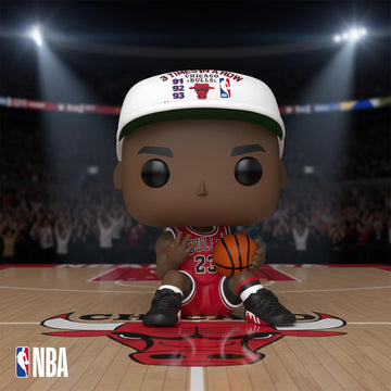 Funko Pop! NBA: Bulls - Michael Jordan - 3X in a Row - Collectable Vinyl Figure - Gift Idea - Official Merchandise - Toys for Kids & Adults - Sports