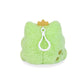 Cuddle Barn PlushGoals - Mini Wawa the Prince Clip Super Soft Cute Kawaii Frog Stuffed Animal Plush Toy Keychain Bag Charms, 4 inches