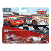 Disney Pixar Cars Pack 2 Metal Cars 1:55 - Global Rally Shu Todoroki & Global Rally Lightning McQueen