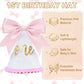Bow 1st Birthday Hat for Girls - First Birthday Hat for Party Decorations
