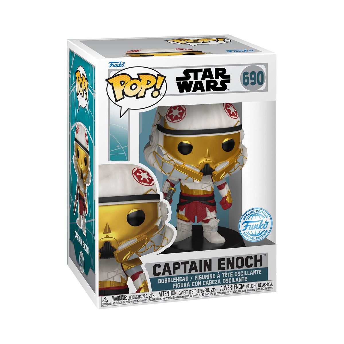 Star Wars: Ahsoka Captain Enoch Pop! Vinyl #690 - EE Excl.