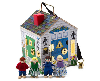 Doorbell House Toys & Games Early Childhood Lci2505 Melissa & Doug