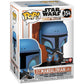 Death Watch Mandalori a n [Two Stripes]: Fun ko P o p ! Vinyl Figurine Bundle with 1 Compatible 'ToysDiva' Graphic Protector (354-46091 - B)