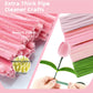 CllyCnny Pipe Cleaner Flower Craft Kit, 400 PCS Extra Thick 8mm Chenille Stems DIY Tulip Bouquet Making Set with Stamens, Floral Stems, Tape, Glue