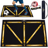 PodiuMax Soccer Training Mat with Kickback Trainer for Kids