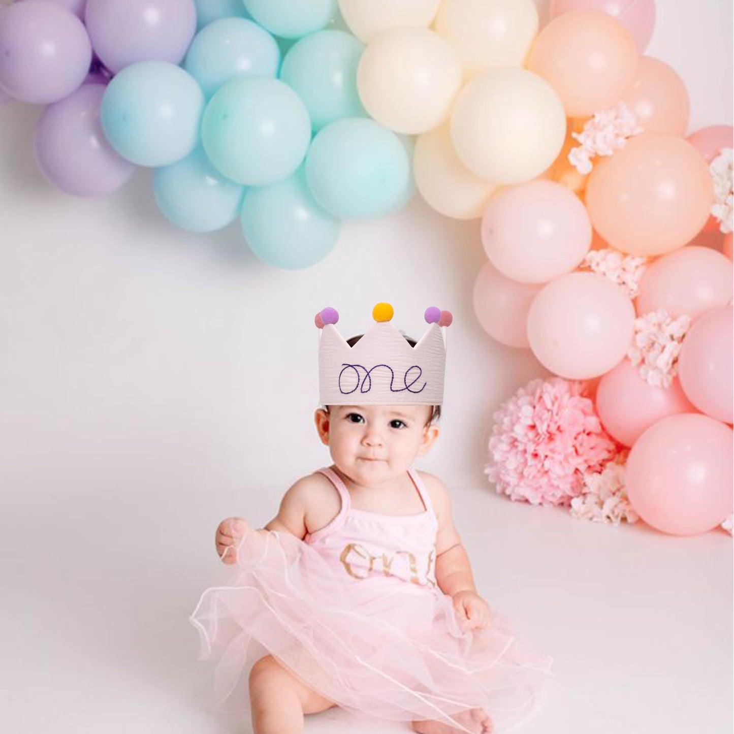Fenzpartee First Birthday Party Hat for Boy and Girl