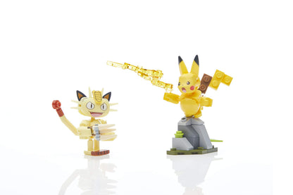 Mega Construx Pokemon Pikachu and Meowth Showdown