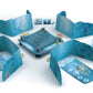 Sit Down! Dive Board Game - Unique Transparent Ocean Cards, Push Your Luck, Catch a Ride on a Sea Turtle or Dolphin - First to 23 Points Wins, 1-4