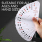 Roioiow Fun Mini Playing Cards - Narrow Deck of Cards Poker Game, for Travel,Camping and Party with Positive Messages