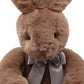 oits cute Faux-Fur 24" Cute Stuffed Animals Bunny Plush Toy for Girl,Baby,Kid (Brown)