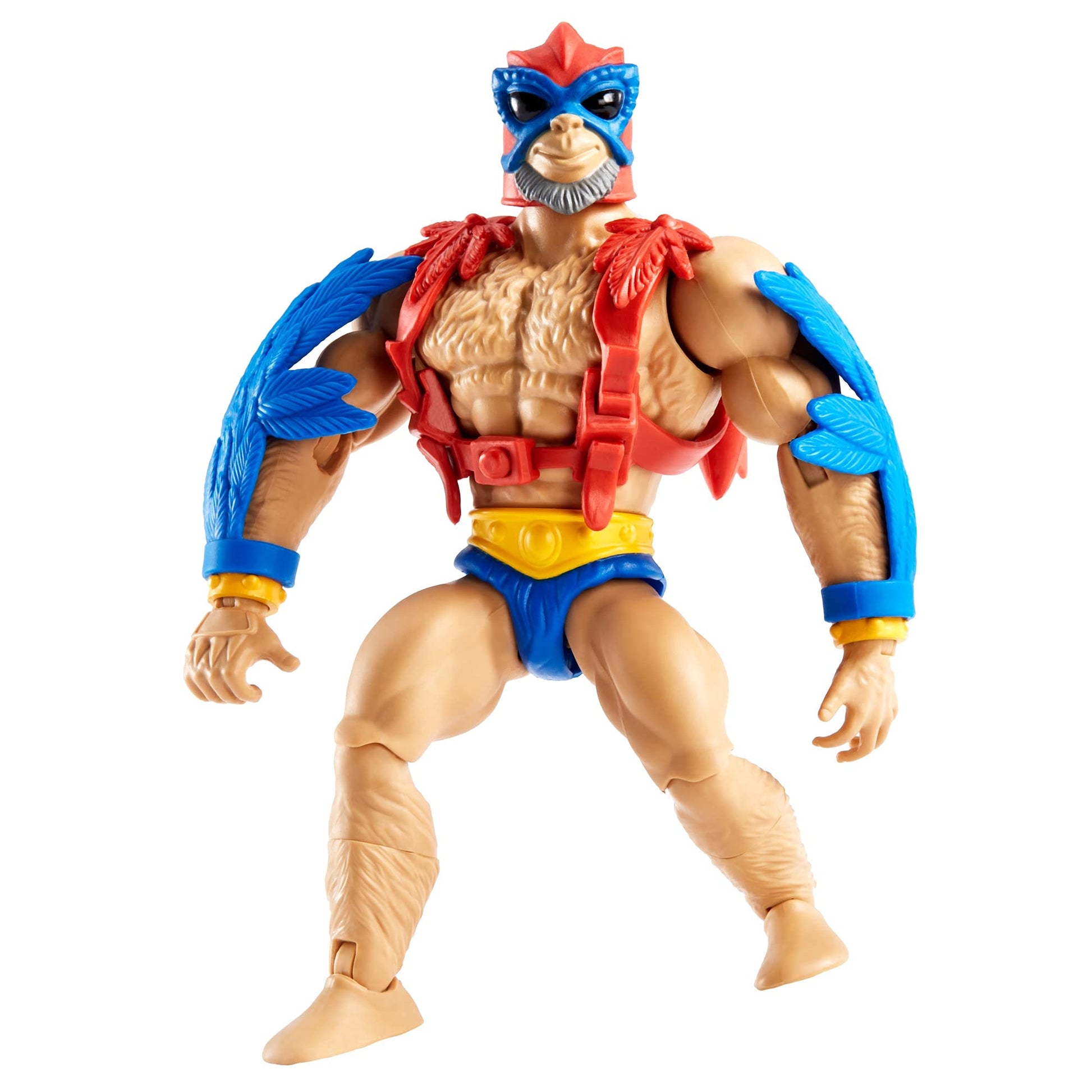 Masters of the Universe Origins Stratos Action Figure with Accessories, Collectible Gift for Motu Fans Ages 6 Years & Older