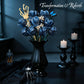 Corpse Emily Bouquet Roses Building Set, Gothic Floral Flower Model Set for Dark Romancet Compatible with Lego Withered Flower Building