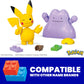 MEGA Pokémon Action Figure Building Toys Set, Poké Ball 2-Pack, Pikachu and Ditto with 42 Pieces, for Kids