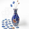3D Puzzle Vase Flower Vase for Adults Made by 160 Curved Plastic Puzzle