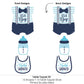Big Dot of Happiness It's a Boy - Blue Baby Shower Centerpiece Sticks - Table Toppers - Set of 15