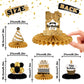 LINGTEER Happy 11th Birthday Table Honeycomb Centerpieces Cheers to 11th Birthday Eleven Years Old Party Table Decorations Gift Sign.